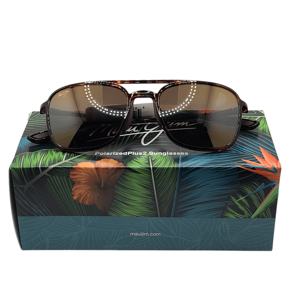 Maui Jim Keokea H447-10 Tortoise/HCL Bronze Lenses 55m Sunglasses