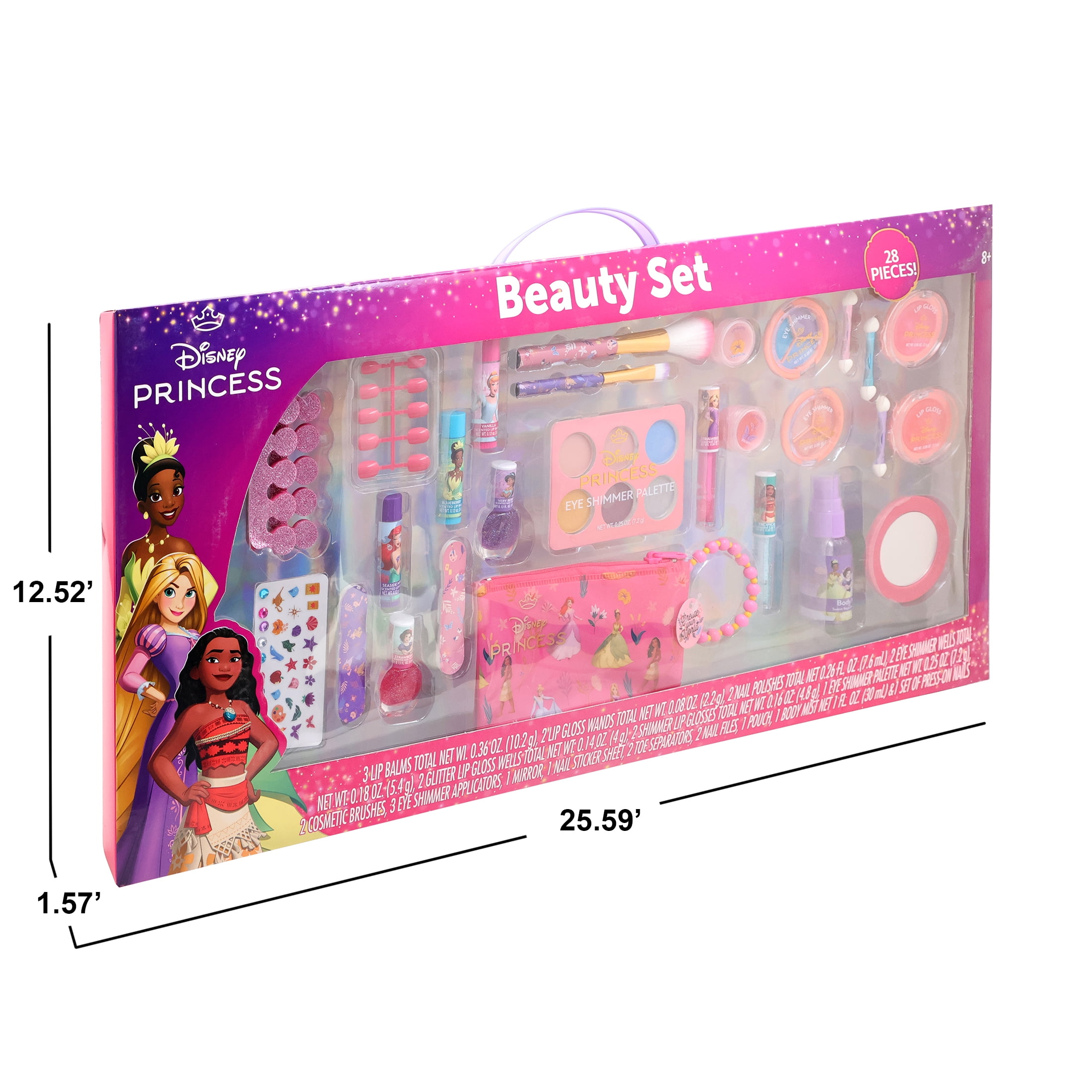 Disney - Brandclub - Disney Princess Mega Beauty Set, 27 Pieces