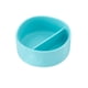 thumbnail image 1 of Bowl tazón de silicón Grabease con 2 divisiones y ventosa adherible. Aqua, 1 of 3