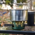 thumbnail image 4 of OULII Pot de Cuisson Portable Argenté pour Camping Pique-Nique Randonnée et Préparation de Café, 4 of 7