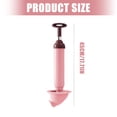 thumbnail image 5 of 7829 Toilet Plunger Professional Air Powered Drain Unclogger With Pressure Meter Declogger ABS Handle, 5 of 8