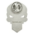 thumbnail image 3 of PinMart's American Flag Skull Lapel Pin, 3 of 3