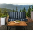 thumbnail image 2 of Sunbrella Sorra Home  Outdoor Loveseat Cushion Set 23.5 in W x 23 in D x 5 in H - Lengthen Indigo, 2 of 5
