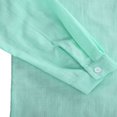 thumbnail image 4 of Chemise Homme Col Montant Manches Longues Chemises Hommes, 4 of 5
