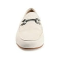 thumbnail image 6 of Journee Signature Womens Genuine Leather Giia Loafer Round Toe Slip On Flats, 6 of 8