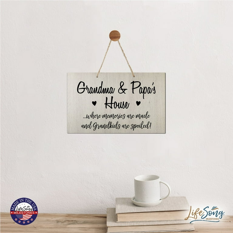 Grandma and store papa gifts