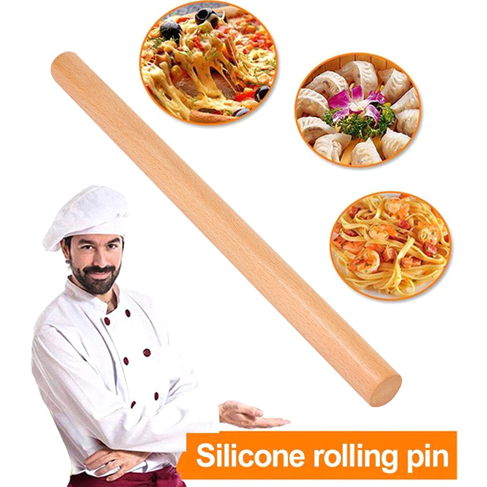 CraftMasters Solid Maple Rolling Pin –