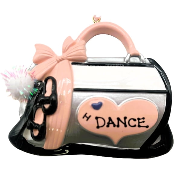 Kurt Adler I Love Dance Ornament Polyresin 3.5 Inch