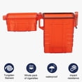 thumbnail image 3 of Case 20 Capacity Plastic  Box Sealed Waterproof  Container Organizer  Case Stylish Leather  Metal Box, 3 of 8