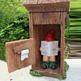 thumbnail image 6 of 100Fens Clearance Sales Funny Garden Gnome Outdoor Statues Naughty Sculpture Decoration Inappropriate Read Newspaper Gnome for Indoor Lawn Yard Red, 6 of 9