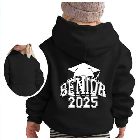 

Toddler Girls Sweatshirt Hoodies Long Sleeve Hoodie Letter Print Pocket Drop Shoulder Autumn Winter Sweatshirts for Kids Girls 4T-5T