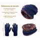 thumbnail image 3 of Forro Cálido 3 En 1 Gorro Bufanda Guantes Cuello Unisex, 3 of 8