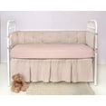 thumbnail image 3 of PURE BAMBOO Sheets - Bamboo Crib Fitted Sheet (52"x28"x6") for Girls and Boys - 100% Organic Bamboo, Luxuriously Soft, Ultimate Cooling, Fits Standard Size Crib Mattress (Pink), 3 of 9