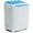 Blue, variant on Muhub 18 lbs Portable Washing Machine,Compact Twin Tub Wash&Spin Combo for Apartment, Dorms, Gray