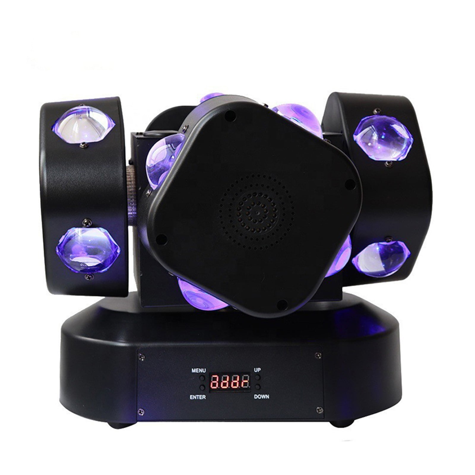 Rotating Beam Moving Head Light RGBW 4in1 Led With Strobe Effects Stage Lighting For DJ Disco Club Music Party