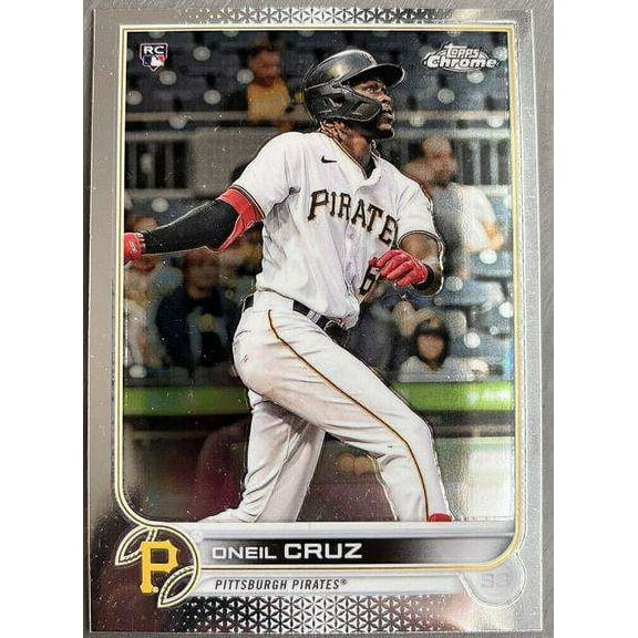 MLB 2022 Topps Chrome Oneil Cruz Base Trading Card #128 (Rookie)