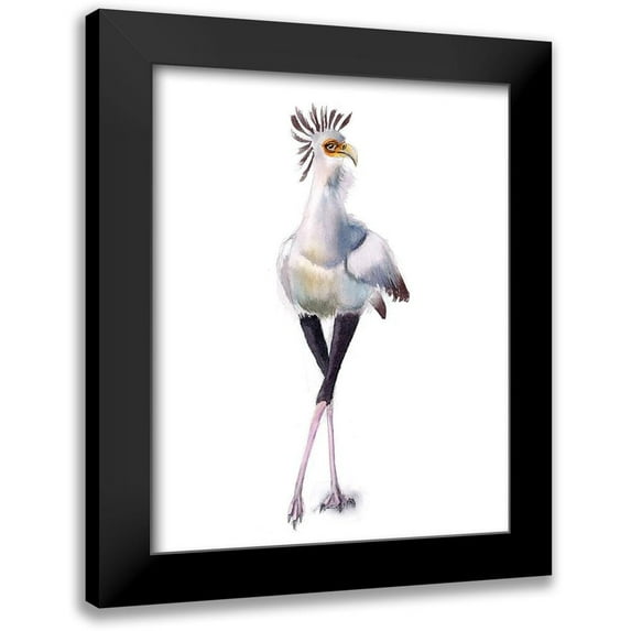 Shefranov, Olga 15x18 Black Modern Framed Museum Art Print Titled - Beach Bird II