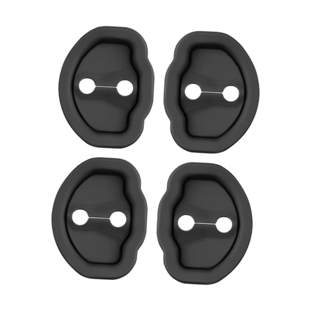 Protector De Cubierta De Pestillos De Cerradura De Puerta De Coche, 4 Uds., Compatible Con Tesla Modelo 3