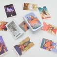 thumbnail image 4 of Waite-Juego de cartas de Tarot con caja de hierro, juego de mesa de cartas completo en inglés, tarjeta de oráculo bronceada, instrucciones en papel, emociones para niñas, 4 of 5