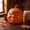 B, variant on QuanTara Funny Smiling Pumpkin Figurine – Whimsical Halloween Tabletop Decoration, Multicolor Jack‑o’‑Lantern Ornament for Home, Office, Mantel & Festive Party Décor
