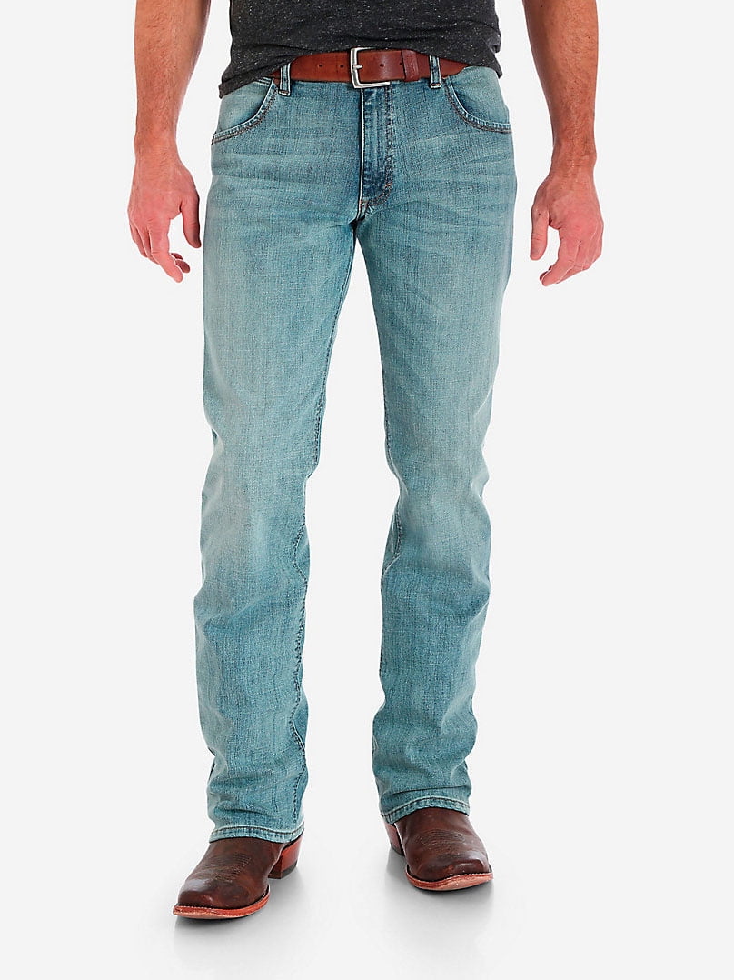 wrangler men's retro slim boot cut jean