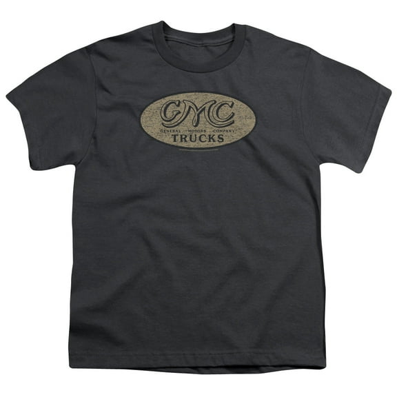 Gmc - Vintage Oval Logo - Youth Short Sleeve Shirt - Medium