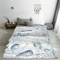 thumbnail image 5 of Sikiie Sea Animals Ultra-Soft Micro flannel Blanket Luxury All Seasons Warm Blanket for Bedding Sofa and Travel (4 sizes)-40"x30", 5 of 7