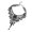 Black, variant on Gotik Lace Choker Necklace with Crystal Pendant Vampires Choker Vintage Thick Choker Halloween Party Costumes for Womens