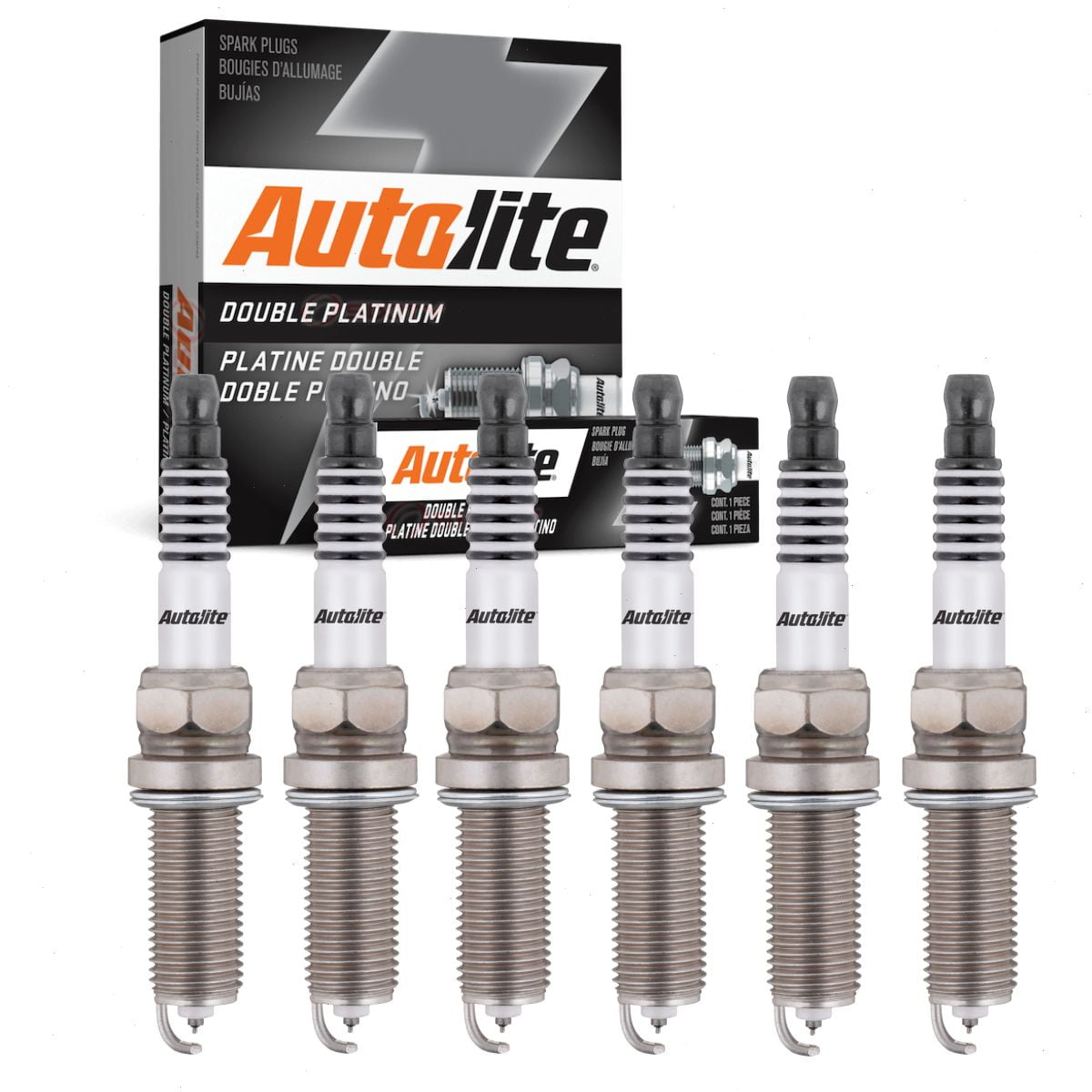 6 pc Autolite Double Platinum Spark Plugs compatible with Honda Odyssey