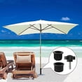 thumbnail image 3 of 6 Pieces Parasol Base Support Hole Ring Plug Cover Patio Umbrella Stand Replacement Part Swing Chair Repair Spare Parts, 3 of 5