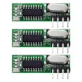 thumbnail image 1 of 3PCS Mhz Superheterodyne RF Receiver and Transmitter Module for Wireless Module Kit 433Mhz Remote Control, 1 of 7