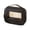 Black, variant on Pink Windowed Makeup Bag Waterproof Toiletry Organizer with Clear View Large Capacity Handheld Bag for Travel Office Gym