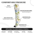 thumbnail image 2 of Sikiie Cactus Plants 1 Pairs Compression Socks for Men and Women 15-20 mmHg Running Support Socks, 2 of 7