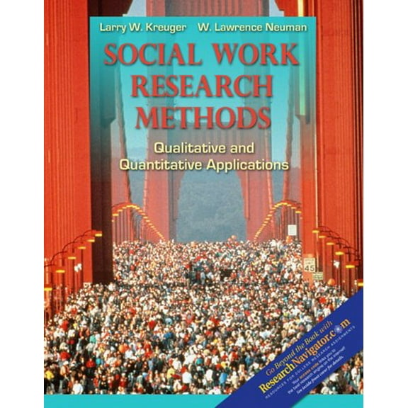 Pre-Owned Social Work Research Methods with Research Navigator (Paperback) 0205470114 9780205470112