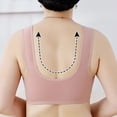thumbnail image 6 of Outfmvch Athletic Bras for Women Workout Tops for Women Yoga Tops Wired Bras for Women Bra Top Gym Bra Scoop Neck Padded Sleep Bra Jelly Bras for Women Wide Straps Bra A1 Watermelon Red 36, 6 of 8