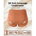thumbnail image 6 of INNERSY Seamless High Waist Briefs Underwear for Women Soft No Show Panties 4 Pack(2XL,Warm Mix), 6 of 9