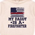 thumbnail image 3 of Inktastic Fireman Daddy is a Firefighter Toddler Hoodie, 3 of 4