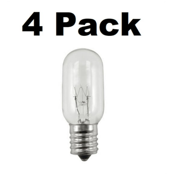 25-Watt Replacement Light Bulb for Jerdon Lighted Mirrors JPT25W 4 Pack