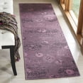 thumbnail image 2 of SAFAVIEH Palazzo Auran Euro style Area Rug, Black/Purple, 2'6" x 5', 2 of 9