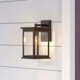 thumbnail image 2 of 4111-PBZ Millennium Lighting Bowton - 1 Light Outdoor Wall Sconce-13 Inch Tall and 7 Inch Wide-Powder Coated Bronze Finish, 2 of 6