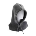 thumbnail image 1 of Chapeaux pour Femmes, Bonnet Tricoté à Capuche avec Cordons Bonnet d'Hiver Chaud, 1 of 6