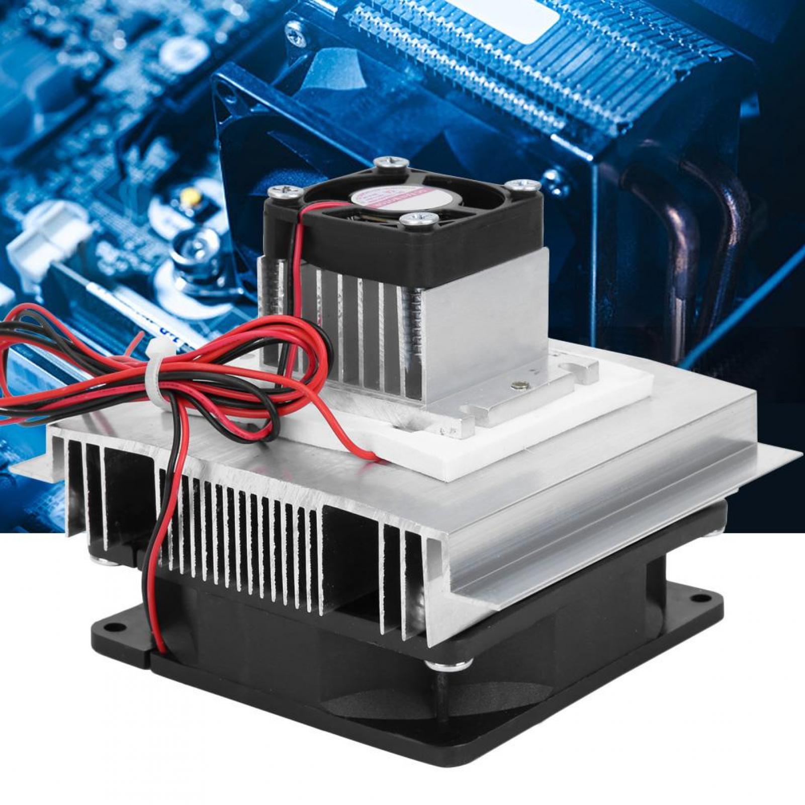 TEC1 Series Thermoelectric Cooler Peltier Module With Heatsink - DIY Cooling Plate