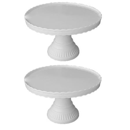 

2X Plastic Cake Stand Display Rack Wedding Decoration Birthday Cake Tray Dessert Cake Tools Party Dessert Tray C