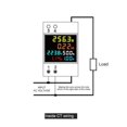thumbnail image 3 of Din Rail AC Monitor 6IN1 250-450V 100A Voltage Current Power Factor, 3 of 5