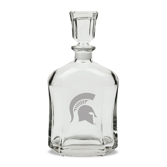 Michigan State Spartans 23.75oz. Whiskey Decanter