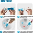thumbnail image 6 of Toilet Deodorizing Gel Flower - 7.87in(20cm) Long-Lasting Bathroom Odor Remover, Fresh Scent Cleaning Gel, Easy-to-Use Toilet Bowl Freshener for Bathroom Hygiene, A, 6 of 6
