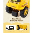 thumbnail image 4 of VEVOR Ride On Toddler Car, Ride on Excavator Car for Toddler 19 to 36 Months, Excavator Bulldozer Digger Toy with Under-seat Storage & Music, 55 lbs Load Capacity, Foot-to-Floor Walker for Kid, 4 of 9