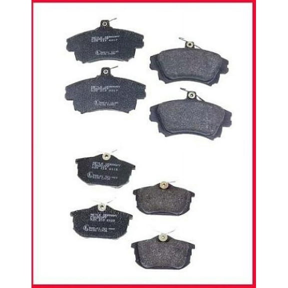 Fits 2000-2004 Volvo S40 V40 Front & Rear Brake Pads