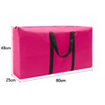 thumbnail image 2 of 25 Gallon Extra Large Storage Bags, Huge Moving Bags Heavy Duty with Zipper and Stronger Handles, Big Foldable Duffle Bag for Travel Oxford Cloth Material Protects from Dust and Moisture - Storage, 2 of 5