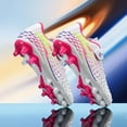 thumbnail image 7 of Utlike Boys Cleats For Youth Athletic Competition Football Shoes With Firm Ground Studs For Enhanced Traction And Speed Red Size 35, 7 of 7
